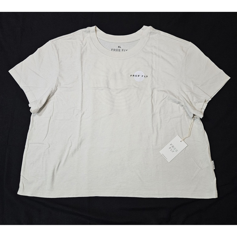 Free Fly Women's Cropped T-Shirt Size XL